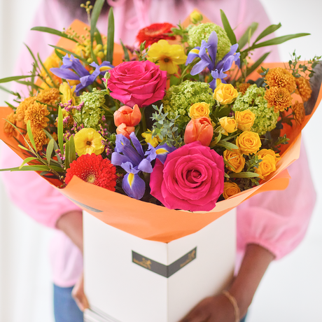 Glorious Spring Colour Bouquet Flower Arrangement