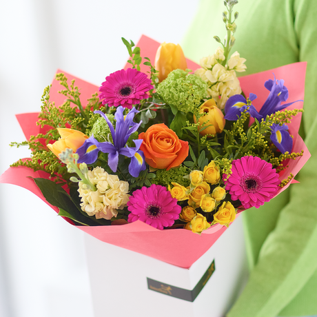 Spring Celebration Bouquet Without Lilies Flower Arrangement