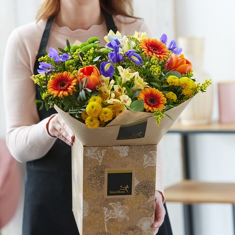 Spring Florists Choice Hand-tied Flower Arrangement