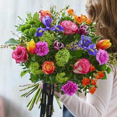Spring Florists Choice Hand-tied Flower Arrangement