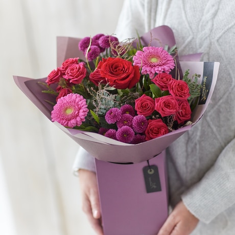Romantic Mixed Gift Box Flower Arrangement
