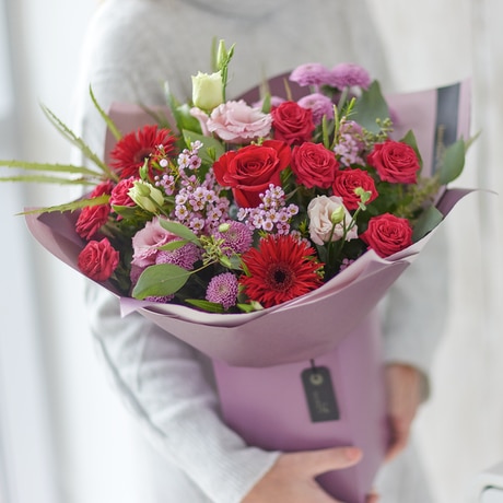 Stunning Romantic Mix Flower Arrangement