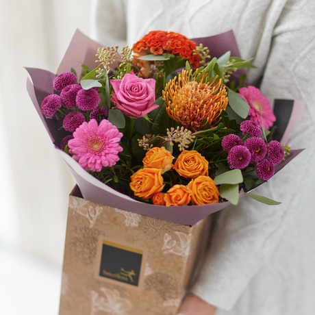 Beautiful Brights Romantic Bouquet Flower Arrangement