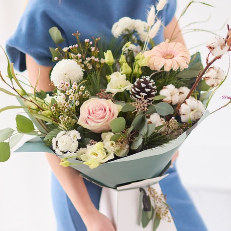Winter's Dawn Bouquet Flower Arrangement