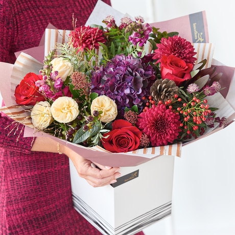 Majestic Classic Festive Bouquet Flower Arrangement