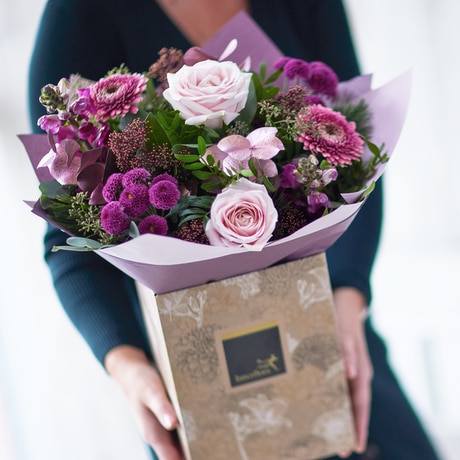 Winter Trending Bouquet without Lilies Flower Arrangement