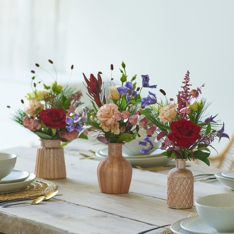 Christmas Table Arrangement Flower Arrangement
