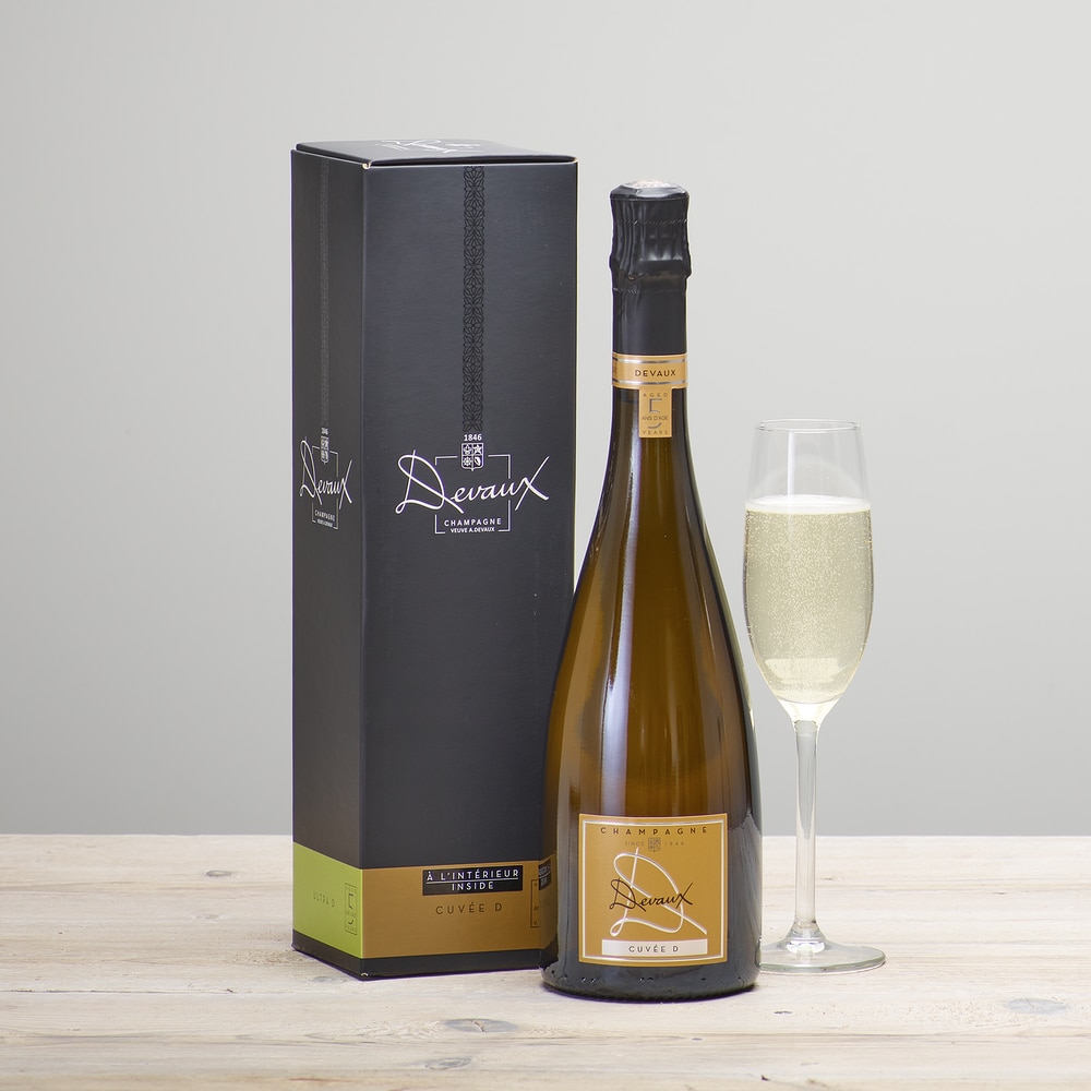 Devaux Cuvée D Aged 5 Years NV Champagne Flower Arrangement