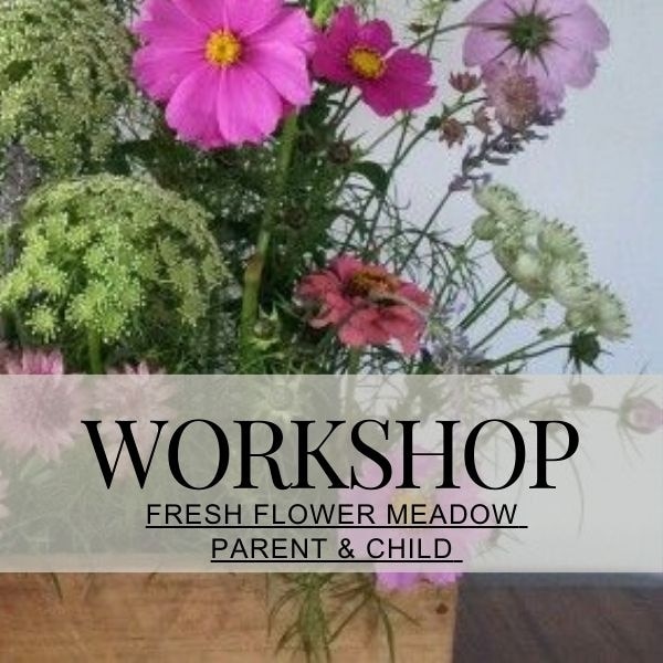 Parent & Child Fresh Flower Meadow Workshop, Tuesday 20th August 10am-12pm Custom product