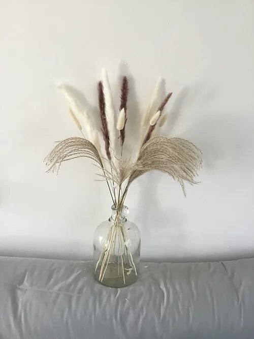 Mixed pampas bunny tail Collection Flower Arrangement