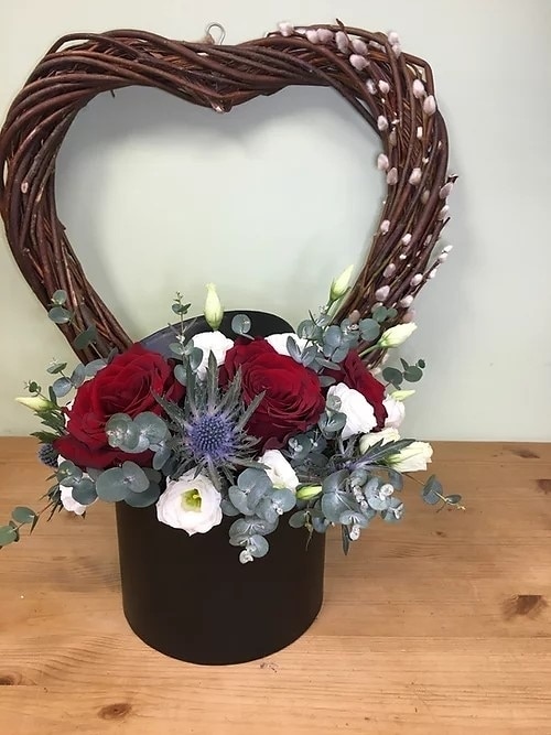 Box of Love Flower Arrangement