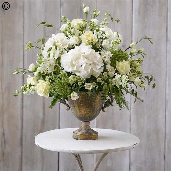 Florists Choice Service Arrangement Neutral Flower Arrangement