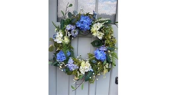 Summer Blue Flower Arrangement
