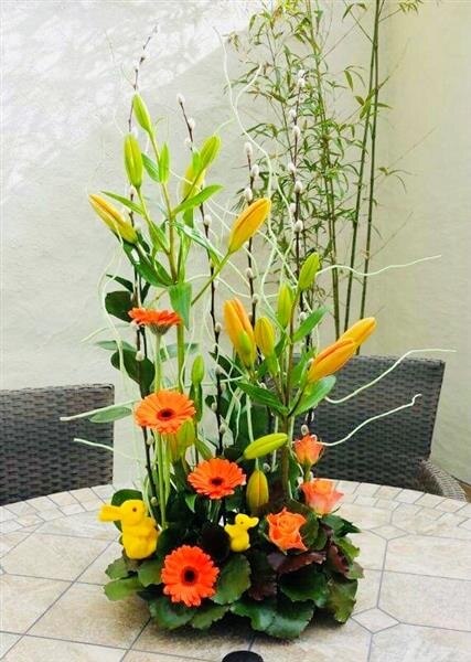 Modern Front Facing Arrangement Plant