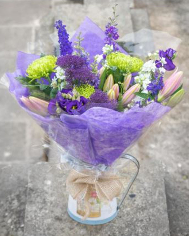 Simply Vintage Flower Arrangement