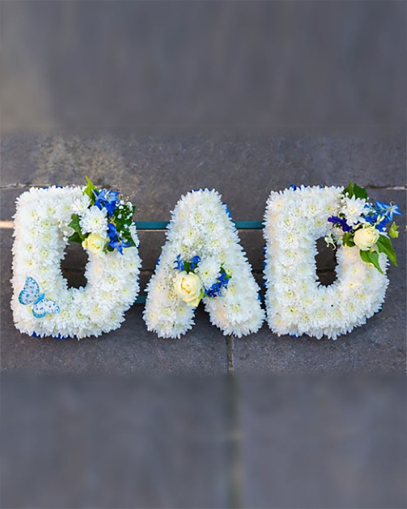 DAD Tribute Flower Arrangement