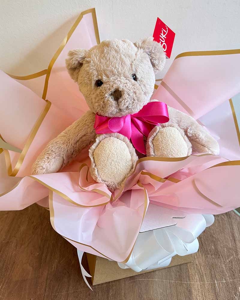 Sending Bear Hugs Flower Arrangement