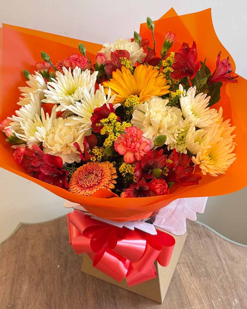 Sunset Flower Arrangement