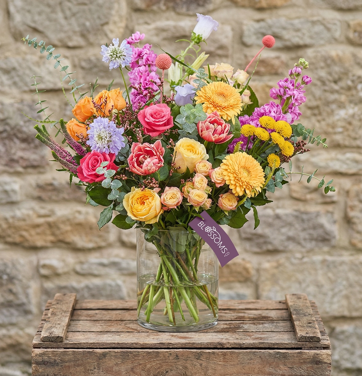 Glorious Brights Flower Arrangement