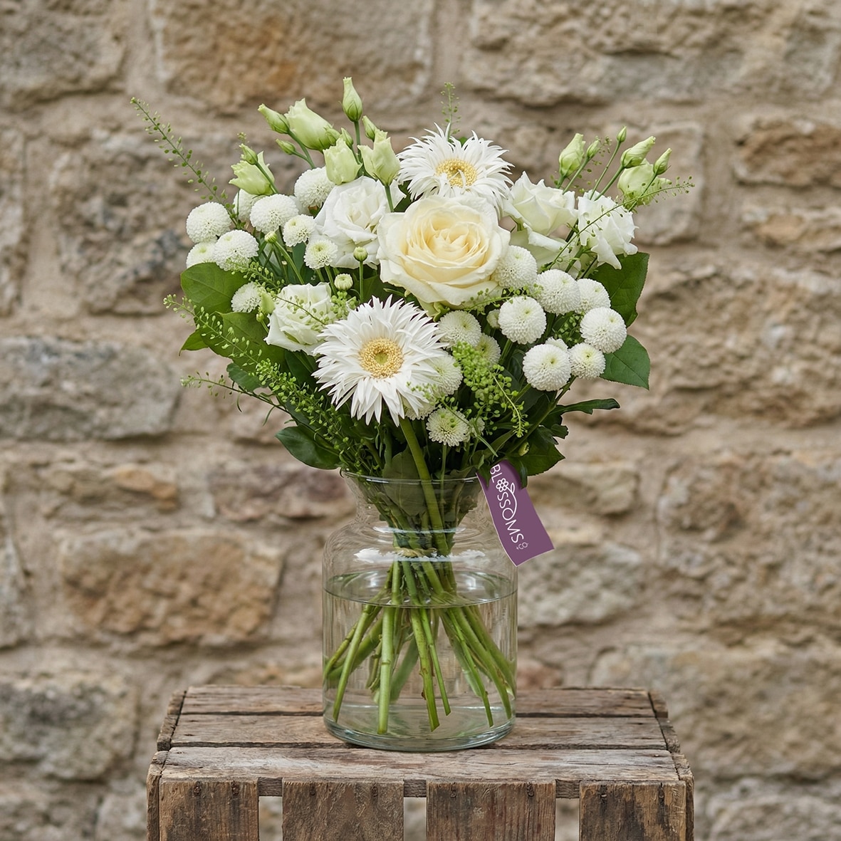 Neutral Bouquet Flower Arrangement