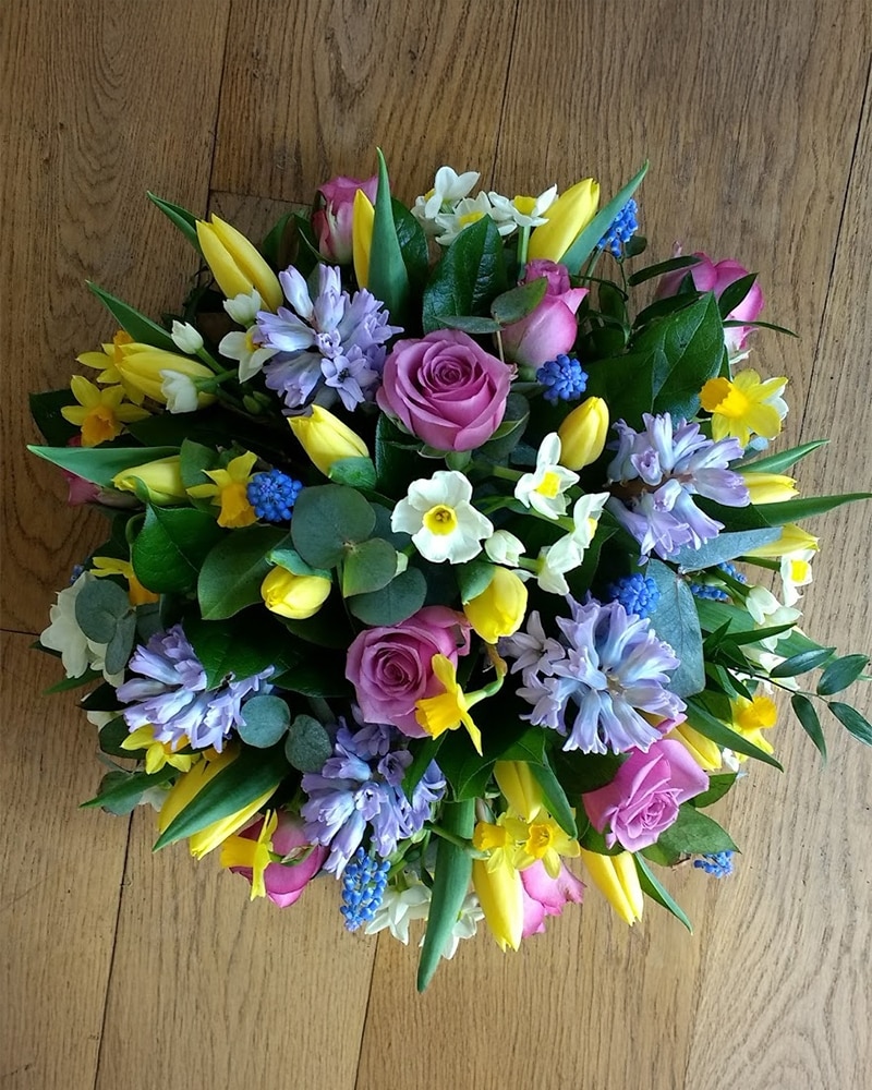 Blooming Spring Posy Flower Arrangement