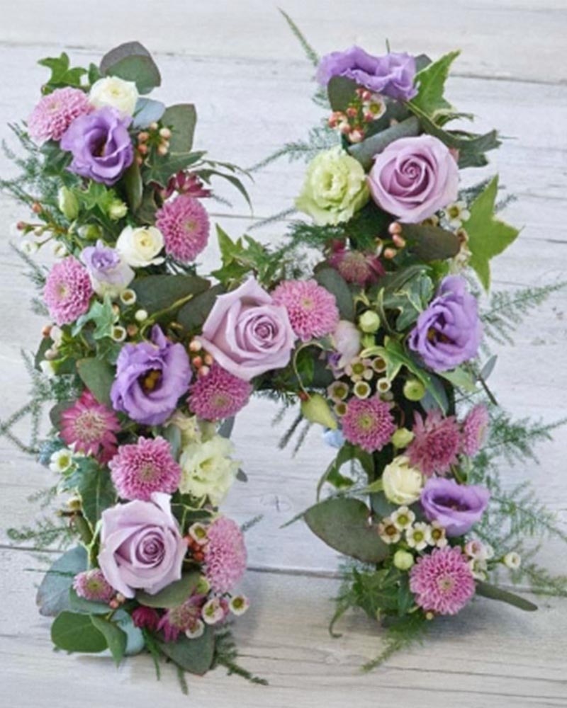 Open Tribute Letter - Pastel Flower Arrangement