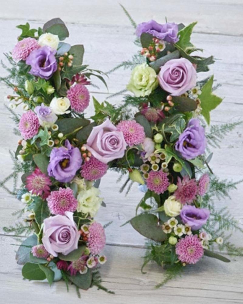 Open Tribute Letter - Pastel Flower Arrangement