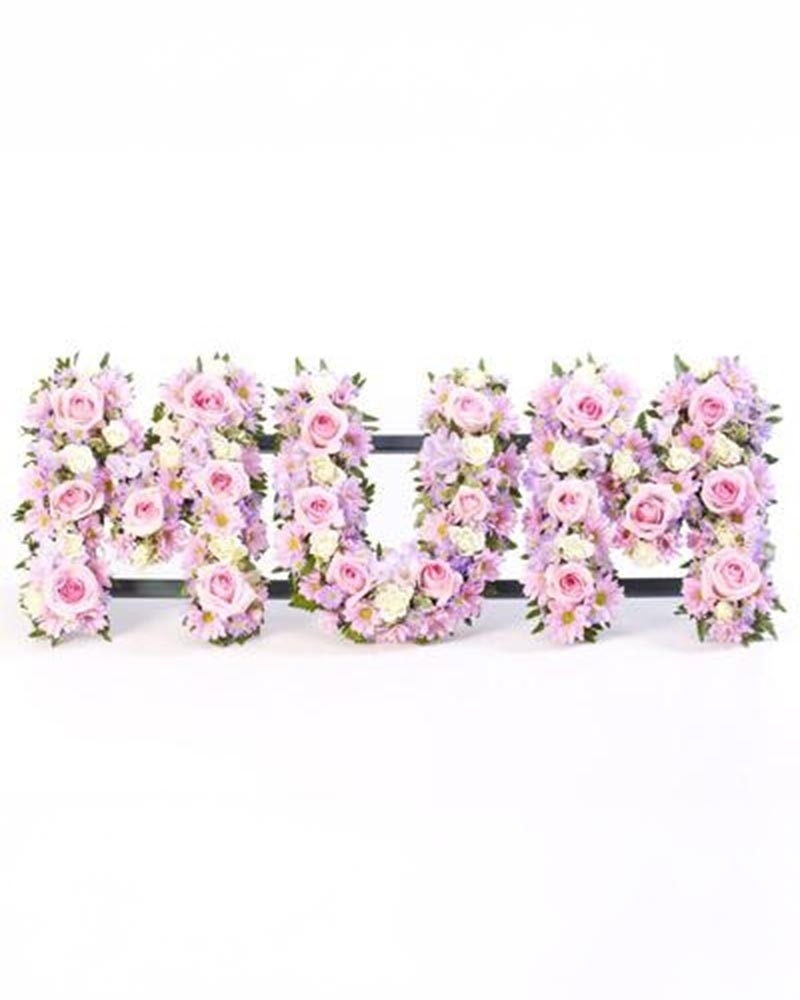Open Letter Tribute - Soft Pink Flower Arrangement