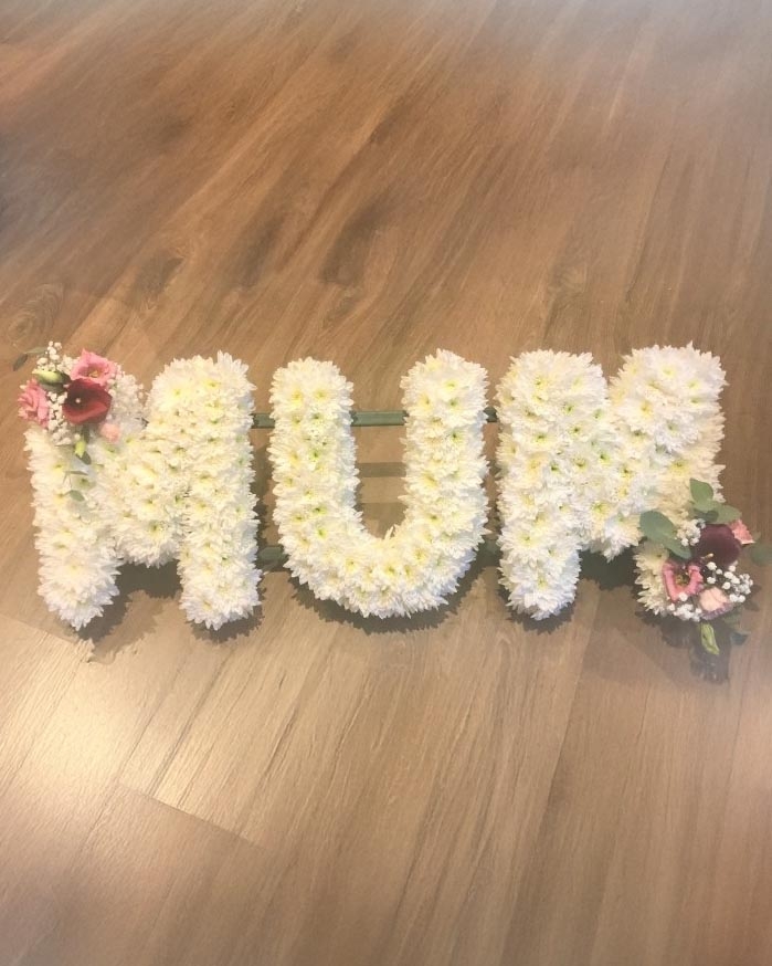 MUM Tribute Flower Arrangement