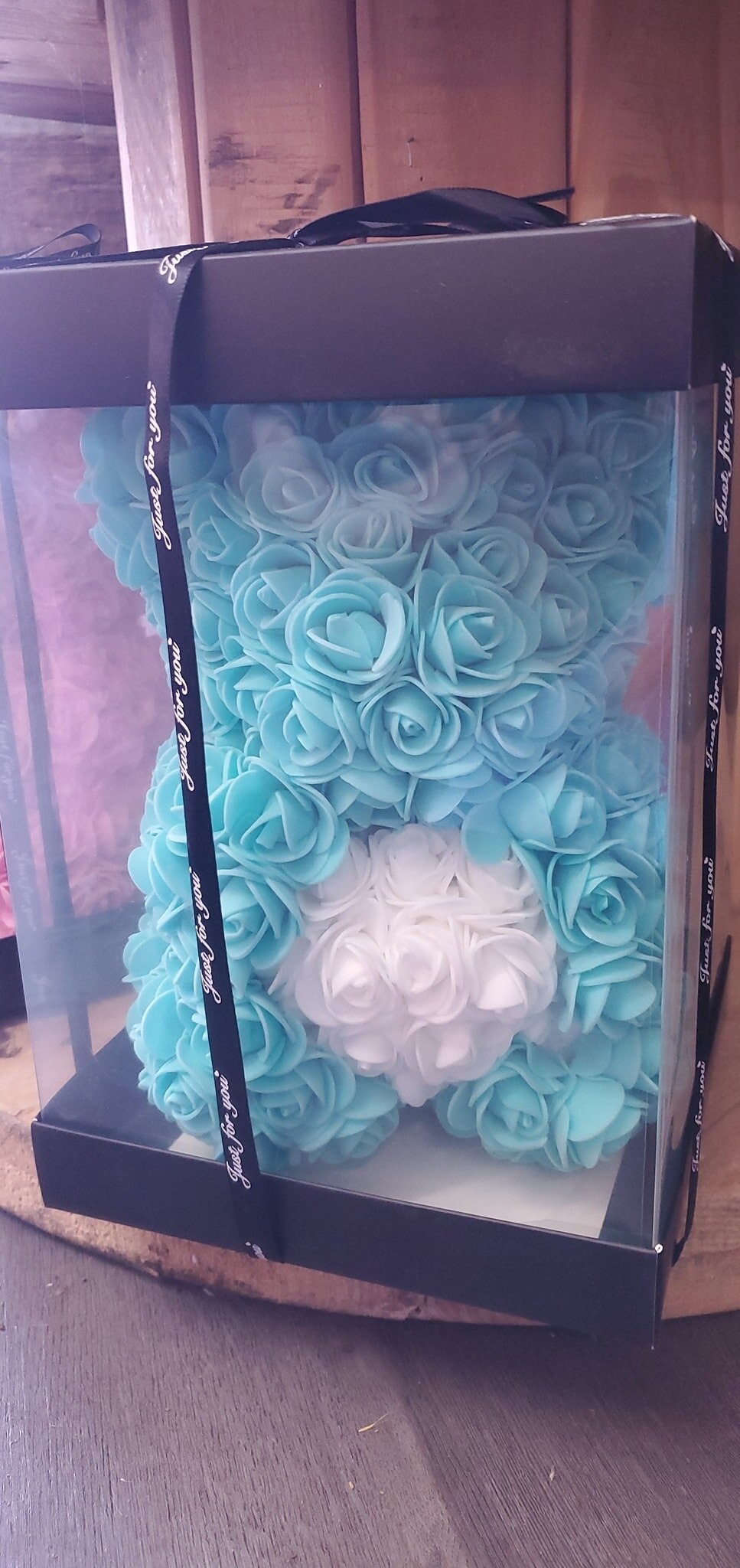 Turquoise sales rose bear