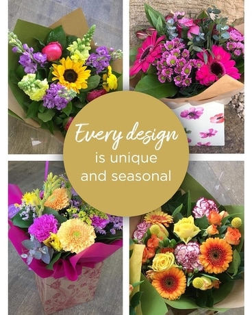 Local Florist Choice Gift Box Flower Arrangement