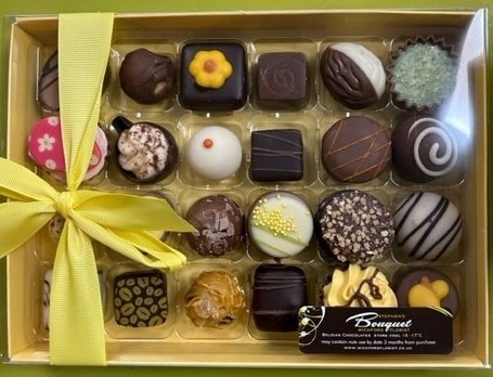 24 CHOCS size,  inches height and  inches wide.