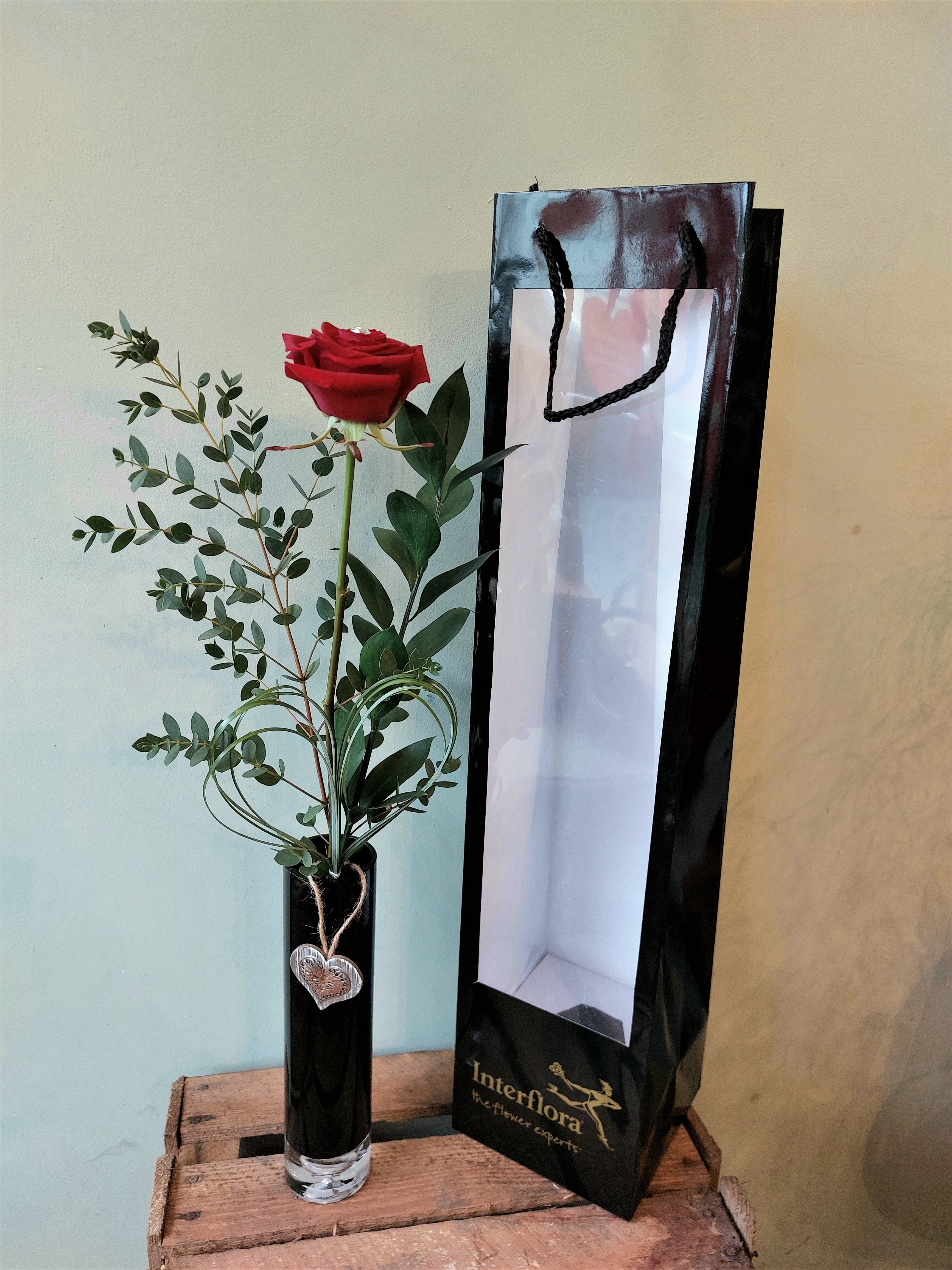 Single Rose Vase Flowers