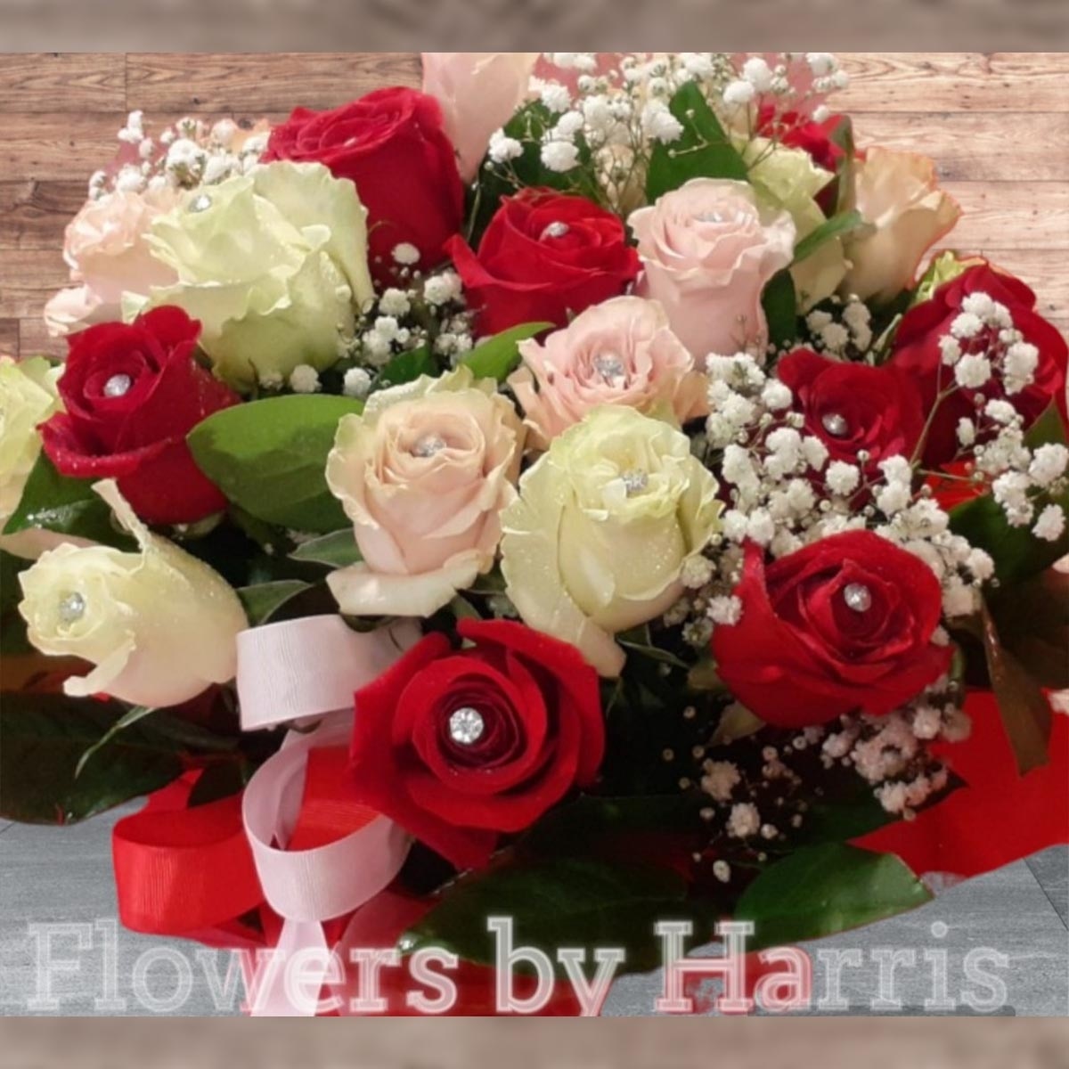 Romantic Roses Flower Arrangement