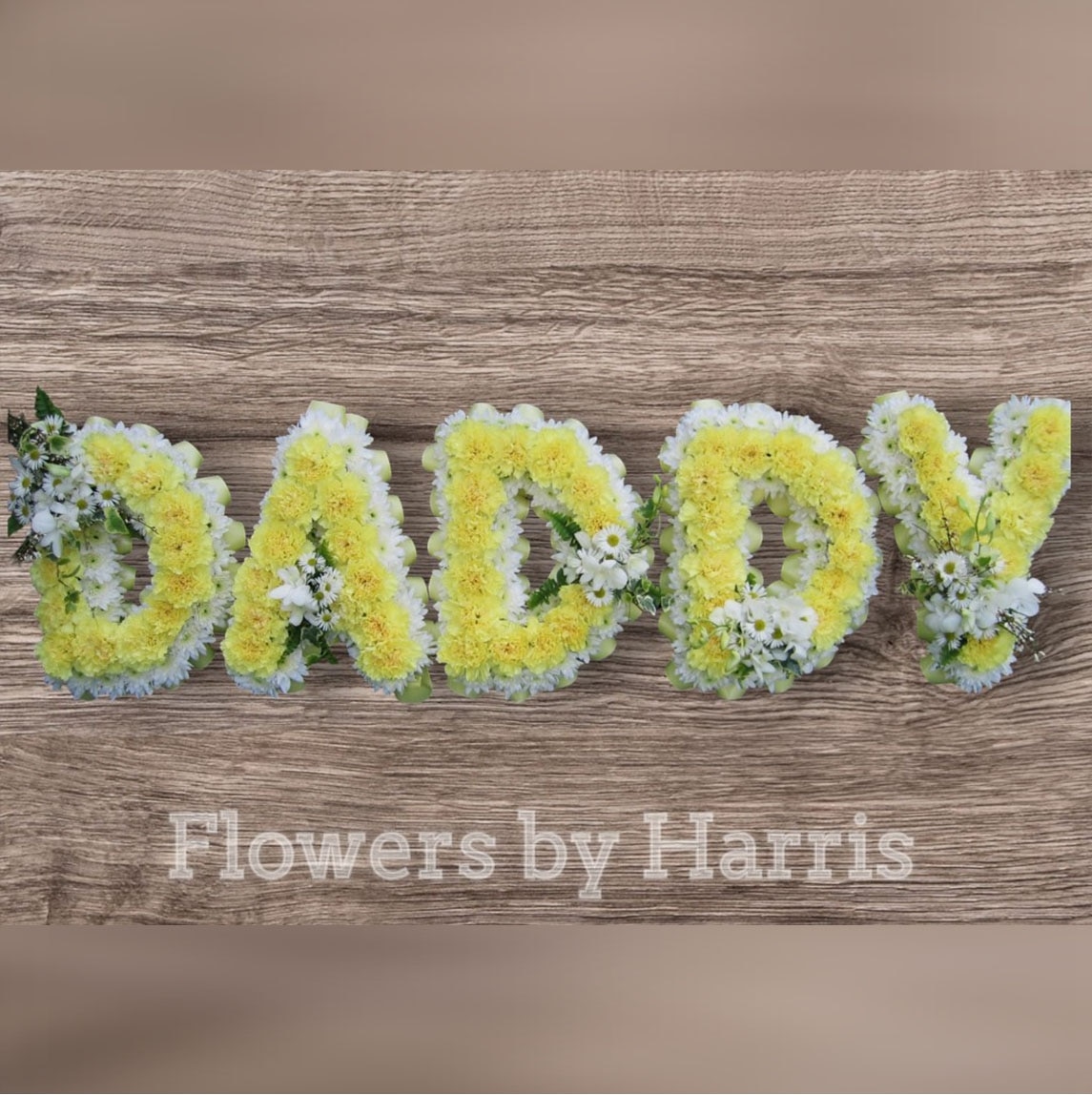 Daddy Tribute Flower Arrangement