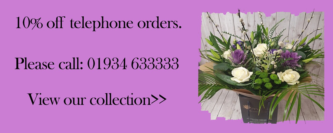 Weston Super Mare Florist Flower Delivery by Maria's Flowers & Gifts
