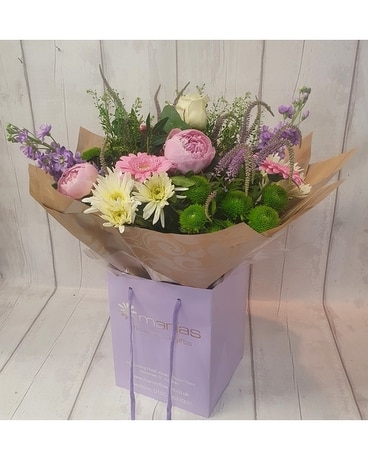 Florist Choice / Pink and Lilac Flower Arrangement