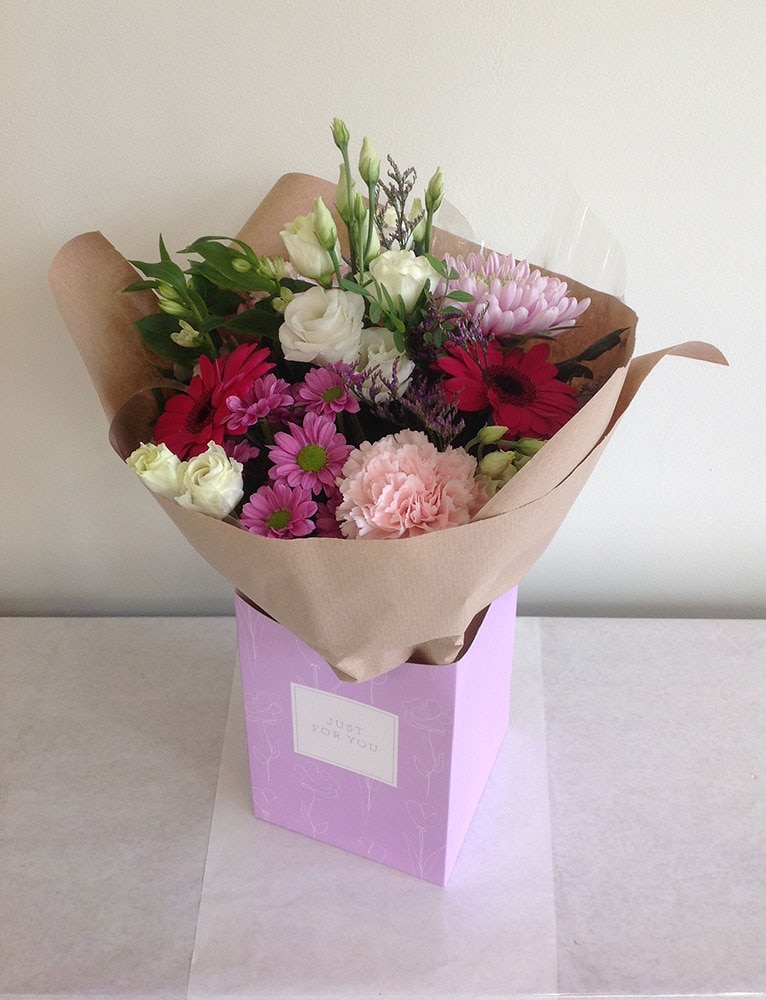 Mum's Pink Crush Flower Arrangement