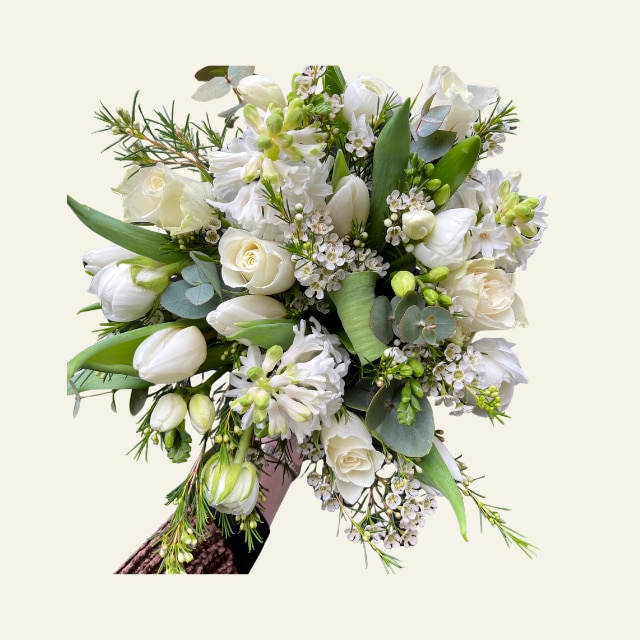 Bartley's Bouquet - Neutrals Flower Arrangement