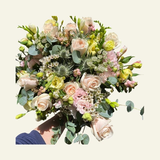 Bartley's Bouquet - Pastels Flower Arrangement