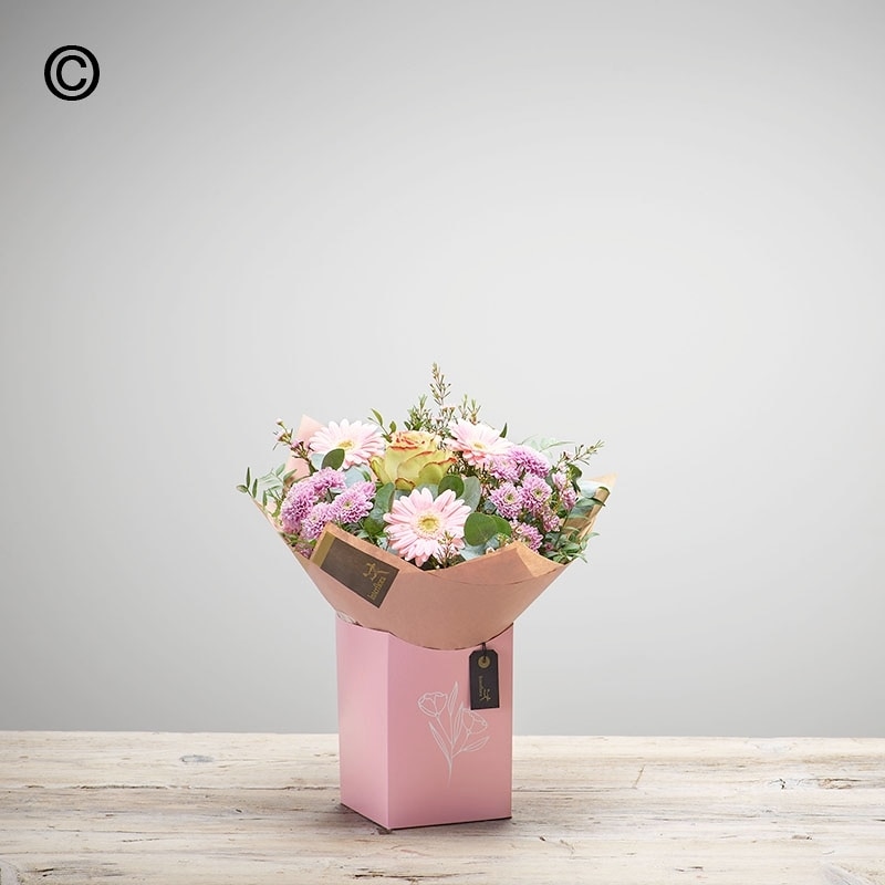 Mother's Day Gift Box- Pastels Flower Arrangement