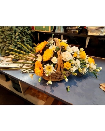 Ascot Flowers Basket Arrangement Flower Arrangement
