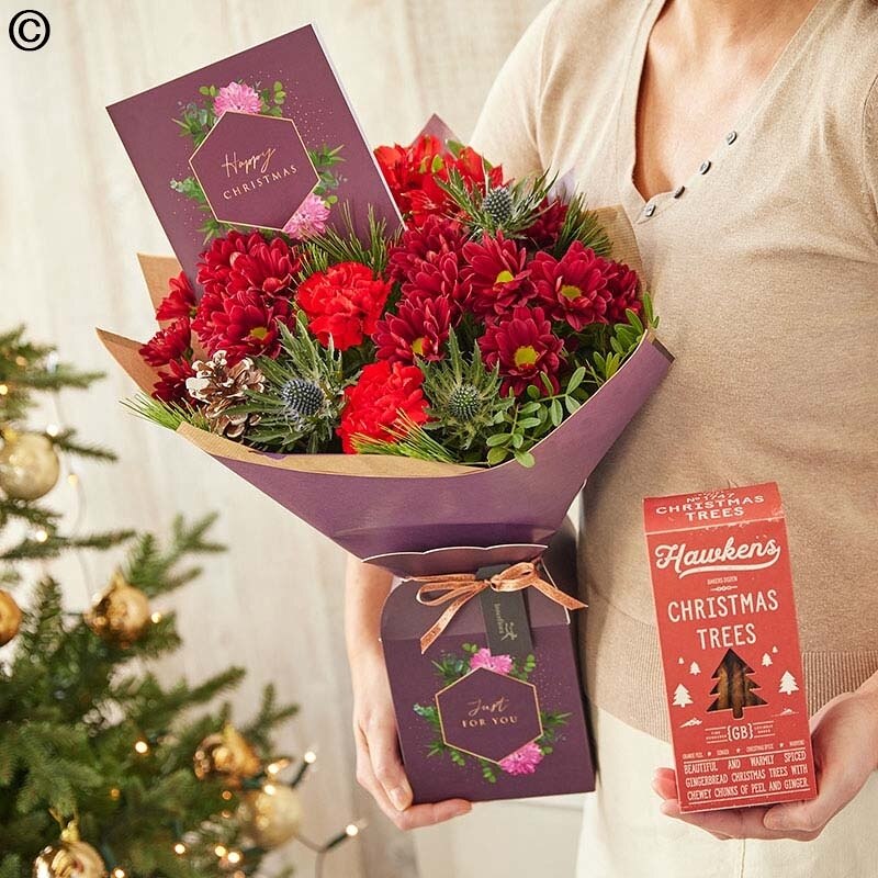 Christmas Flowers Delivery Redditch Worcestershire Tammy Kefford Designs