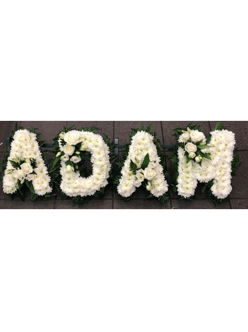 Personalised tribute Funeral Arrangement